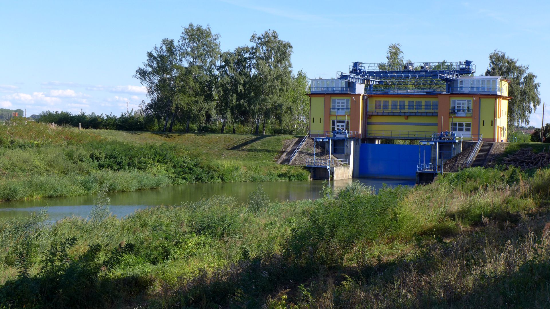 Keleti-főcsatorna Tiszavasvári beeresztőzsilip