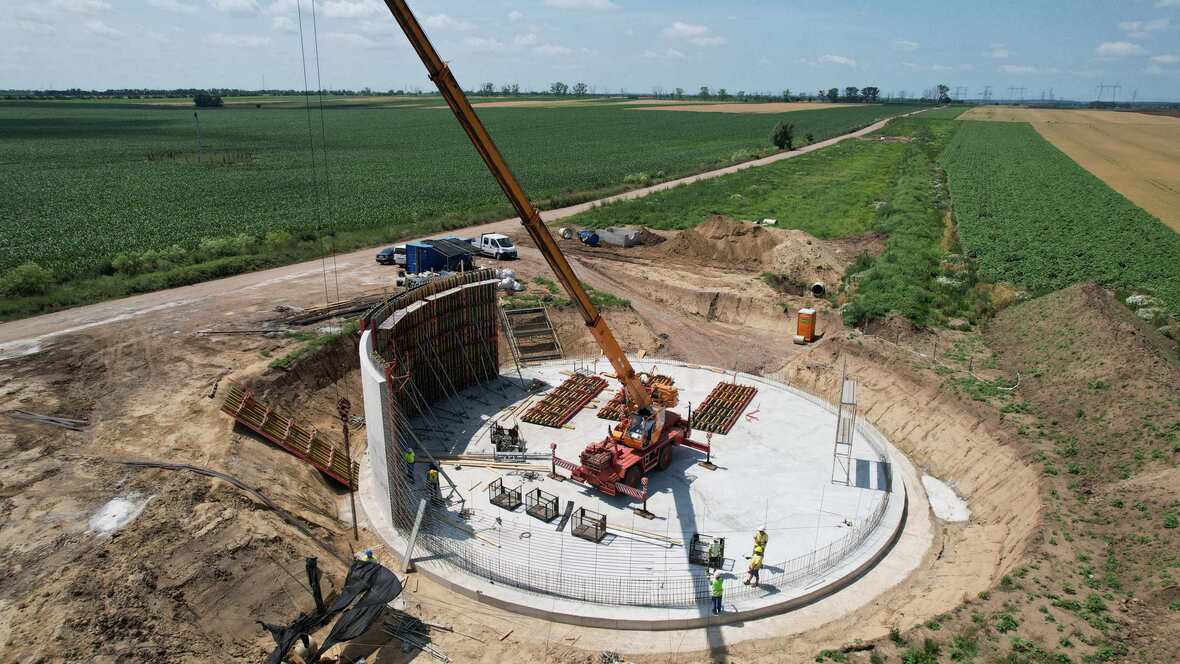 Civaqua kivitelezés