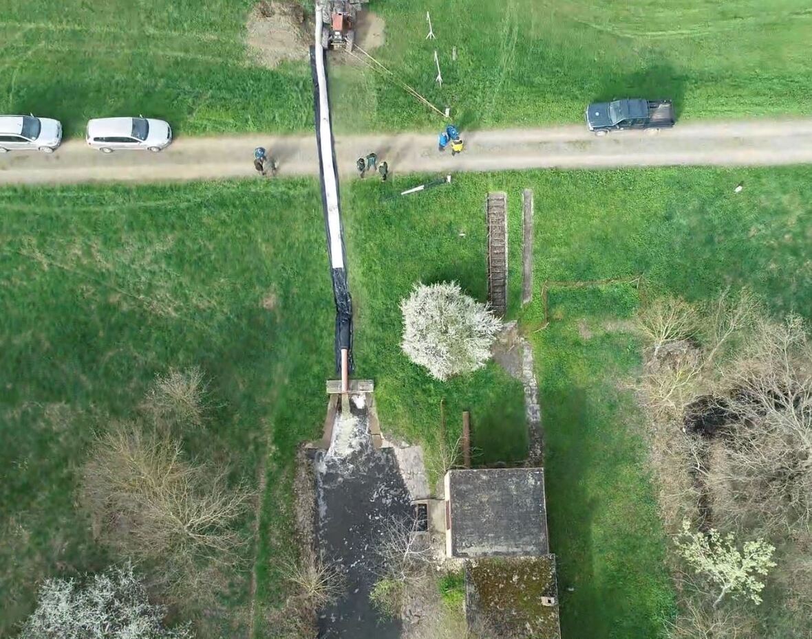 Salamonzugi vízpótlás